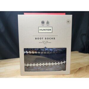 Hunter Boot Socks Dark earth blue Medium Tall